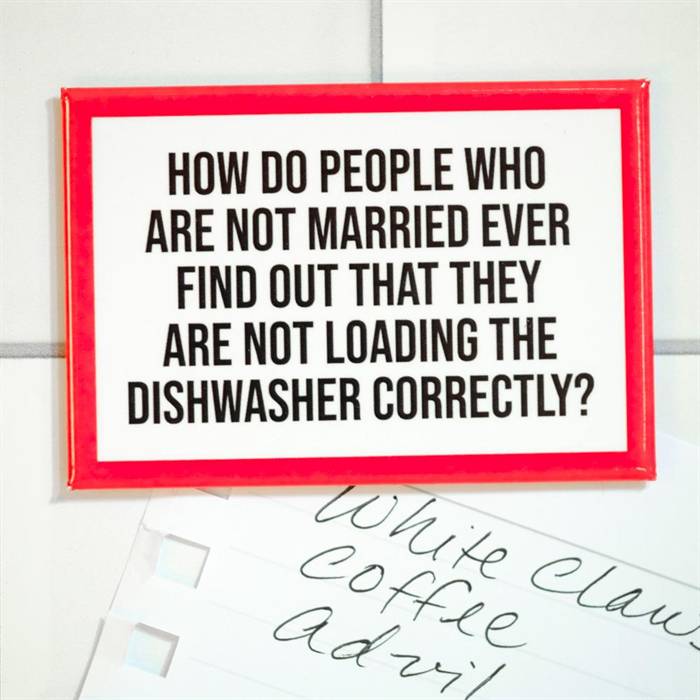 Loading The Dishwasher Correctly - Magnet
